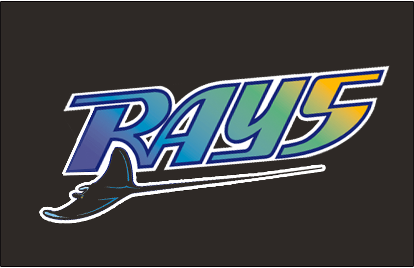 Tampa Bay Devil Rays 1999-2000 Batting Practice Logo iron on heat transfer